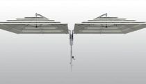 umbrella for super-yachts GIGLIO EVOLUTION Yachting Line