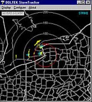 weather software for boats STORM TRACKER Boltek