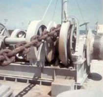 windlass for ships (electric drive, single drum)  Metso minerals