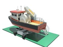 work-boat davit for ships NPWD SERIES Noreq