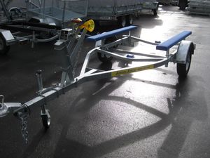road trailer / for boats / pad