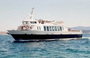inboard water taxi / aluminum