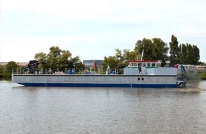 work barge special vessel / coastal