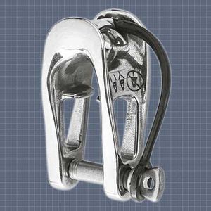 friction block / single / with becket / max. rope ø 8 mm