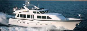 cruising motor yacht / flybridge / displacement