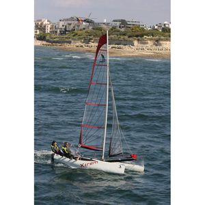 instructional sport catamaran / recreational / double-handed / single-trapeze