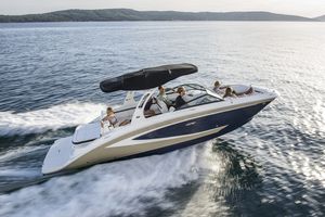 inboard deck boat / 15-person max. / sundeck