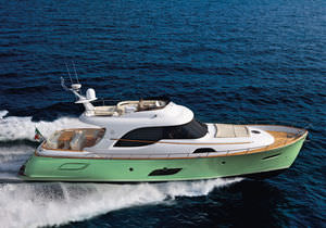 classic motor yacht / downeast / flybridge / GRP