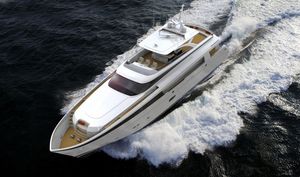 cruising super-yacht / flybridge / raised pilothouse / 4-cabin