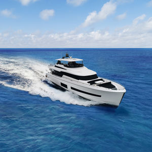 cruising motor yacht / flybridge