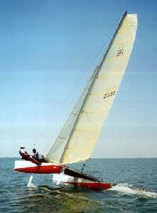 regatta sport catamaran / coastal racing / double-handed / double-trapeze