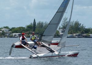 regatta sport catamaran / coastal racing / double-handed / double-trapeze