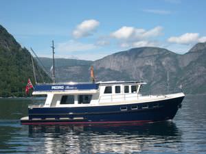 inboard trawler / canal