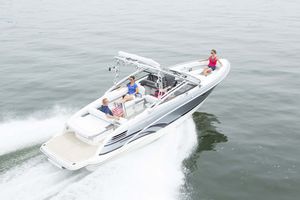 inboard runabout / bow-rider / sport / with T-top
