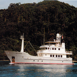 cruising motor yacht / explorer / flybridge / steel