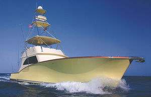 sport-fishing motor yacht / convertible / flybridge / planing hull