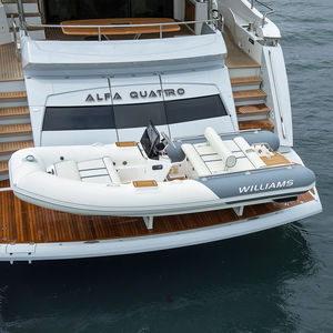 hydro-jet inflatable boat / rigid / side console / sport