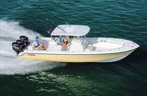 center console monohull boat / outboard / sport-fishing / T-Top