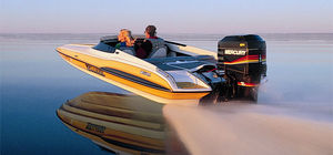 outboard runabout / dual-console / offshore