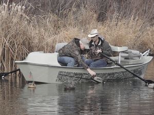 sport-fishing open boat