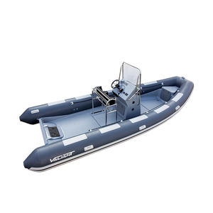 outboard inflatable boat / rigid / center console / 13-person max.