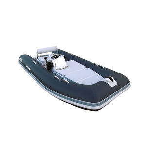 outboard inflatable boat / rigid / center console / 5-person max.