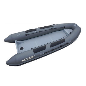 outboard inflatable boat / rigid / center console / 8-person max.
