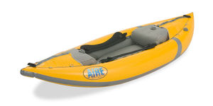 sit-on-top kayak / inflatable / white-water / solo