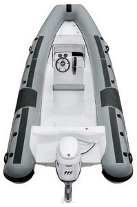 outboard utility boat / rigid hull inflatable boat