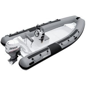 outboard utility boat / rigid hull inflatable boat