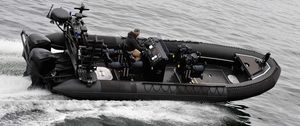 twin-engine patrol boat / outboard / semi-rigid / RHIB