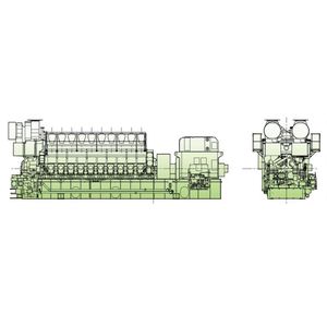ship generator set / diesel