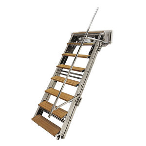 boat ladder / retractable / boarding / stern