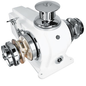 yacht windlass / horizontal / electric / double-drum