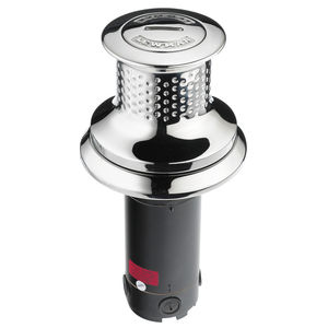 boat capstan / electric / stainless steel base