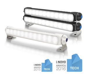 deck floodlight / for boats / LED / adjustable
