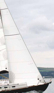 genoa / for cruising sailboats / Dacron® / cross-cut