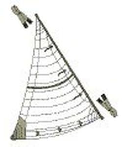 genoa / for cruising sailboats / cross-cut / Dacron®