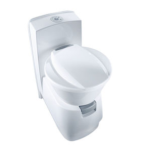 marine toilet / gravity flush / portable / ceramic