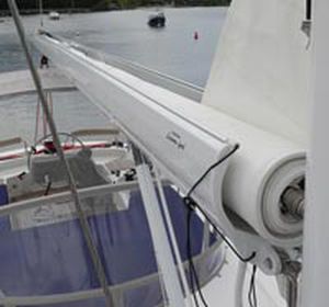 sailboat boom / furling / aluminum