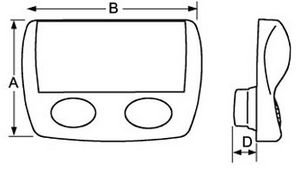 boat audio player housing / waterproof