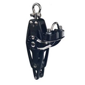 cam cleat block / fiddle / single / with swivel
