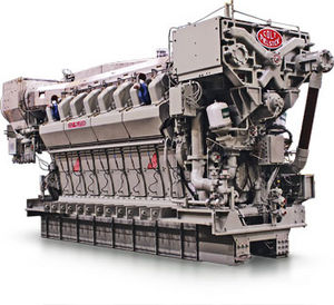 medium-speed ship engine / diesel