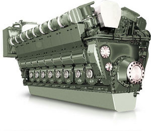 medium-speed ship engine / diesel