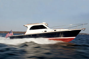 inboard express cruiser / sport-fishing / downeast / with cabin