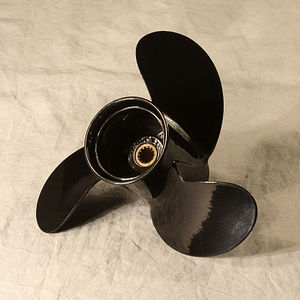 boat propeller / fixed-pitch / outboard and sterndrive / 3-blade