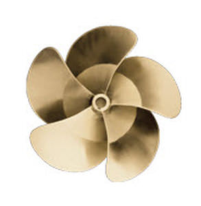 boat propeller / fixed-pitch / shaft drive / 5-blade