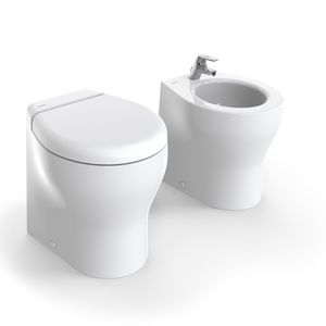 marine toilet / gravity flush
