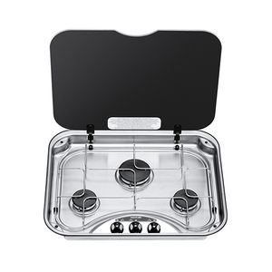 gas cooktop / for boats / three-burner