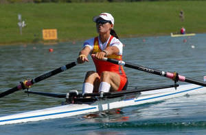 racing rowing boat / single scull